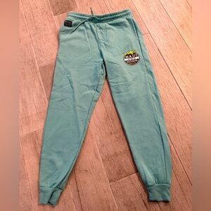 Maui and Sons Mens Teal Joggers- size S